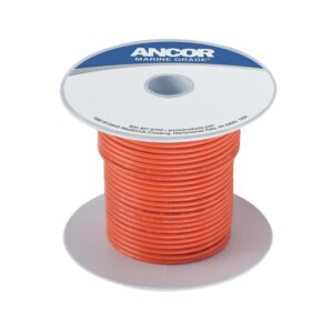 Ancor #16 Orange 100ft Spool Tinned Copper