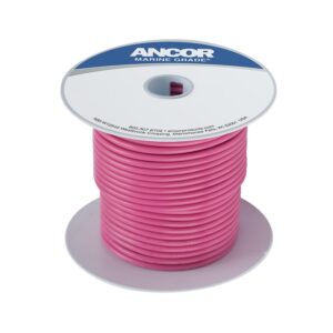 Ancor #16 Pink 100ft Spool Tinned Copper