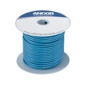 Ancor #14 Light Blue 100ft Spool Tinned Copper