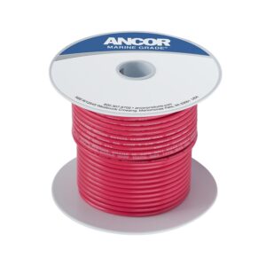 Ancor #14 Red 100ft Spool Tinned Copper