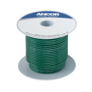 Ancor #12 Green 100ft Spool Tinned Copper
