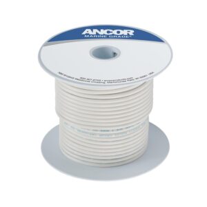 Ancor #12 White 100ft Spool Tinned Copper