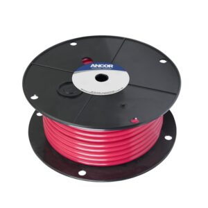 Ancor #2 Red 100ft Spool Tinned Copper