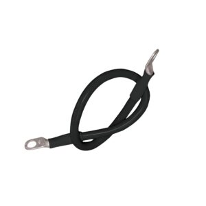 Ancor #4 Black 18in Battery Cable Assembly 5/16 Stud