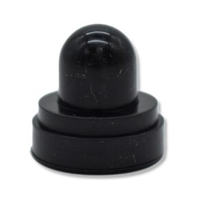 Bluewater Screw-on Cap, Rubber, Black