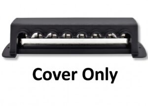Bluewater 8 Stud Busbar Cover Black