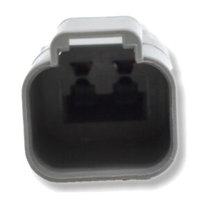 Bluewater 2 Position DT Male Connector with Wedge Lock, Deutsch Compatible
