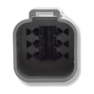 Bluewater 6 Position DT Male Connector with Wedge Lock, Deutsch Compatible