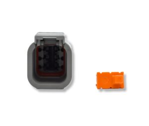 Bluewater 6 Position DTM Female Connector W/Wedge Lock